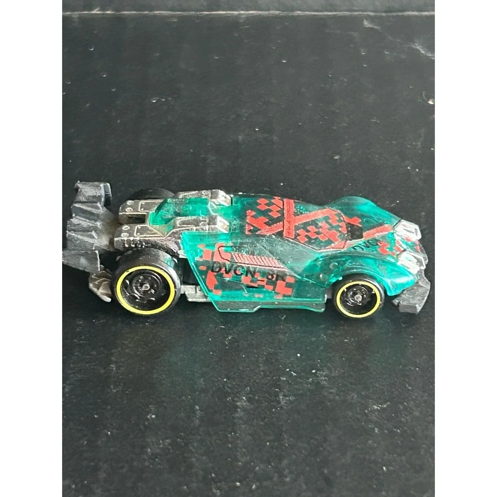 Hot Wheels 2020 Davansenator Green Translucent Spoiler Alert Diecast Car HW